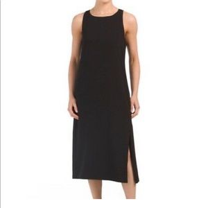 Theory Caidyn Crepe Midi Dress